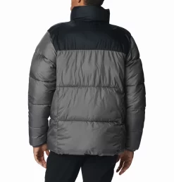Jas Men Columbia Puffect II Jacket City Grey Black -ontdek een breed assortiment van outdoor kleding 6 2025821 023 b