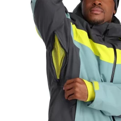 Ski Jas Spyder Men Seventy Eight Ebony Tundra -ontdek een breed assortiment van outdoor kleding 6 221042 039 4 master M