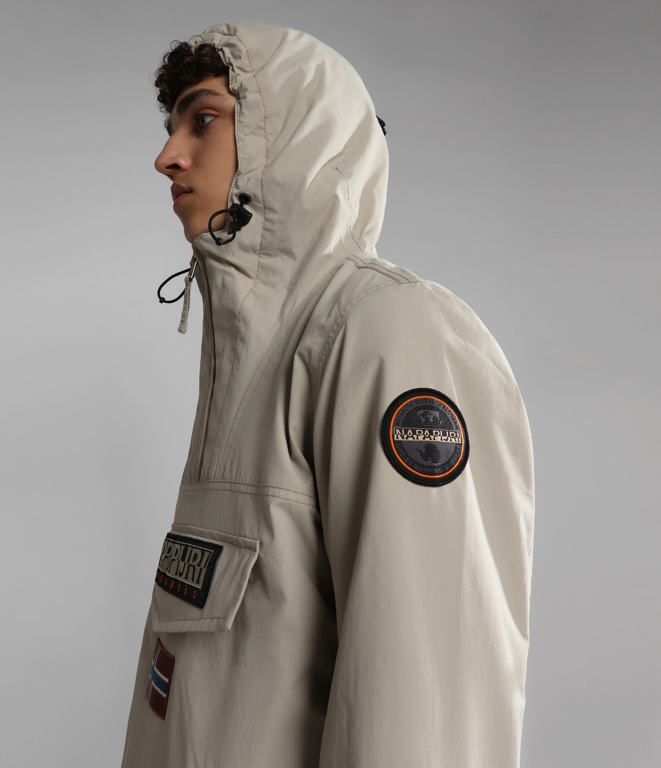 Jas Napapijri Men Rainforest Summer Pocket 3 Humus Beige 8 Jas Napapijri Men Rainforest Summer Pocket 3 Humus Beige - Afbeelding 6