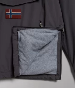 Jas Napapijri Men Rainforest Pocket 2 Dark Grey Solid -ontdek een breed assortiment van outdoor kleding 6 NA4GMDH98 ALT9