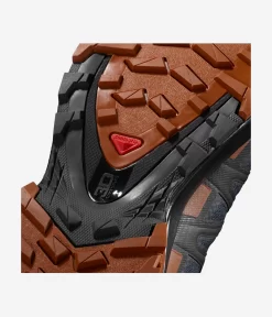 Trailrunning Schoen Salomon Men XA Pro 3D V8 GTX Ebony Caramel Cafe Black -ontdek een breed assortiment van outdoor kleding 6 l409892000b6e58f392bf69eb0eb6e817faa0dc65