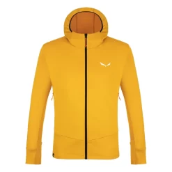 Vest Salewa Men Puez Polarlite Hooded Gold
