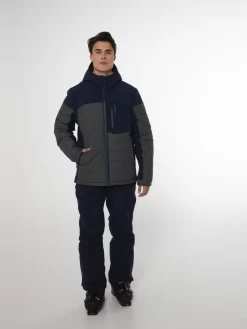 Ski Jas Protest Men Mount 21 Snowjacket Huntergreen -ontdek een breed assortiment van outdoor kleding 6711212 672 model front full 01