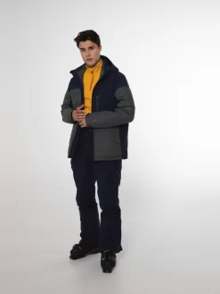 Ski Jas Protest Men Mount 21 Snowjacket Huntergreen -ontdek een breed assortiment van outdoor kleding 6711212 672 model front full 02