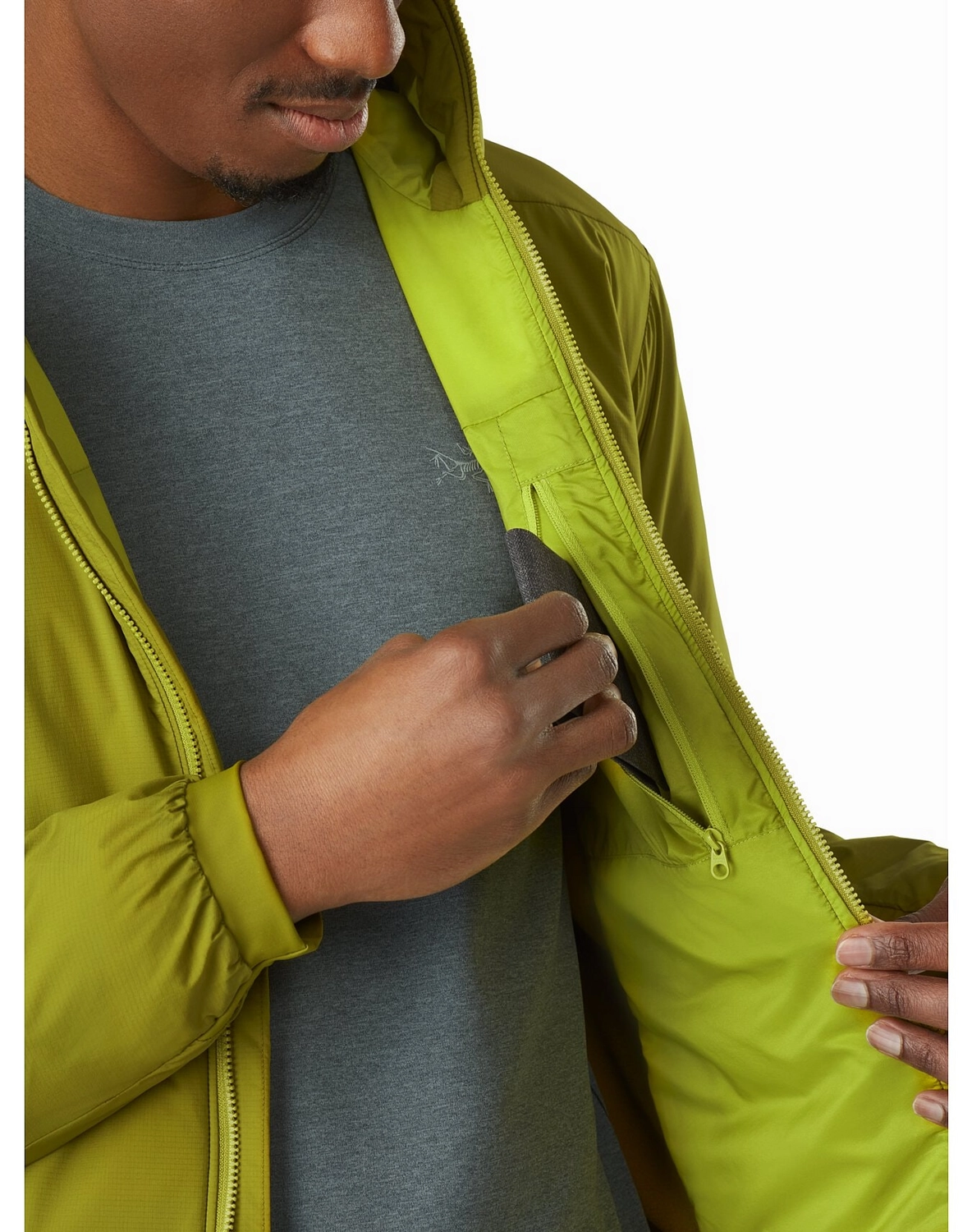 Jas Arc'teryx Men Atom LT Hoody Kingfisher 9 Jas Arc'teryx Men Atom LT Hoody Kingfisher - Afbeelding 7