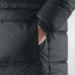 Jas Fjallraven Men Expedition Long Down Parka Black -ontdek een breed assortiment van outdoor kleding 7 Expedition Long Down Parka M 86125 550 F DETAIL FJR