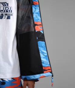 Jas Napapijri Men Rainforest Summer OP AOP Macrovulcan Fal -ontdek een breed assortiment van outdoor kleding 7 NA4H2PFAL ALT4