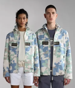 Jas Napapijri Men Rainforest Summer OP AOP Classiccamo -ontdek een breed assortiment van outdoor kleding 7 na4h2pfj5 hero