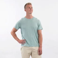 T-Shirt Bergans Men Oslo Wool Misty Forest -ontdek een breed assortiment van outdoor kleding 7594 14270 2