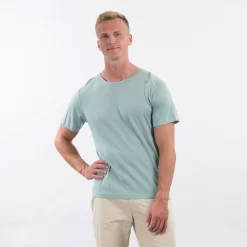T-Shirt Bergans Men Oslo Wool Misty Forest -ontdek een breed assortiment van outdoor kleding 7594 14270 4