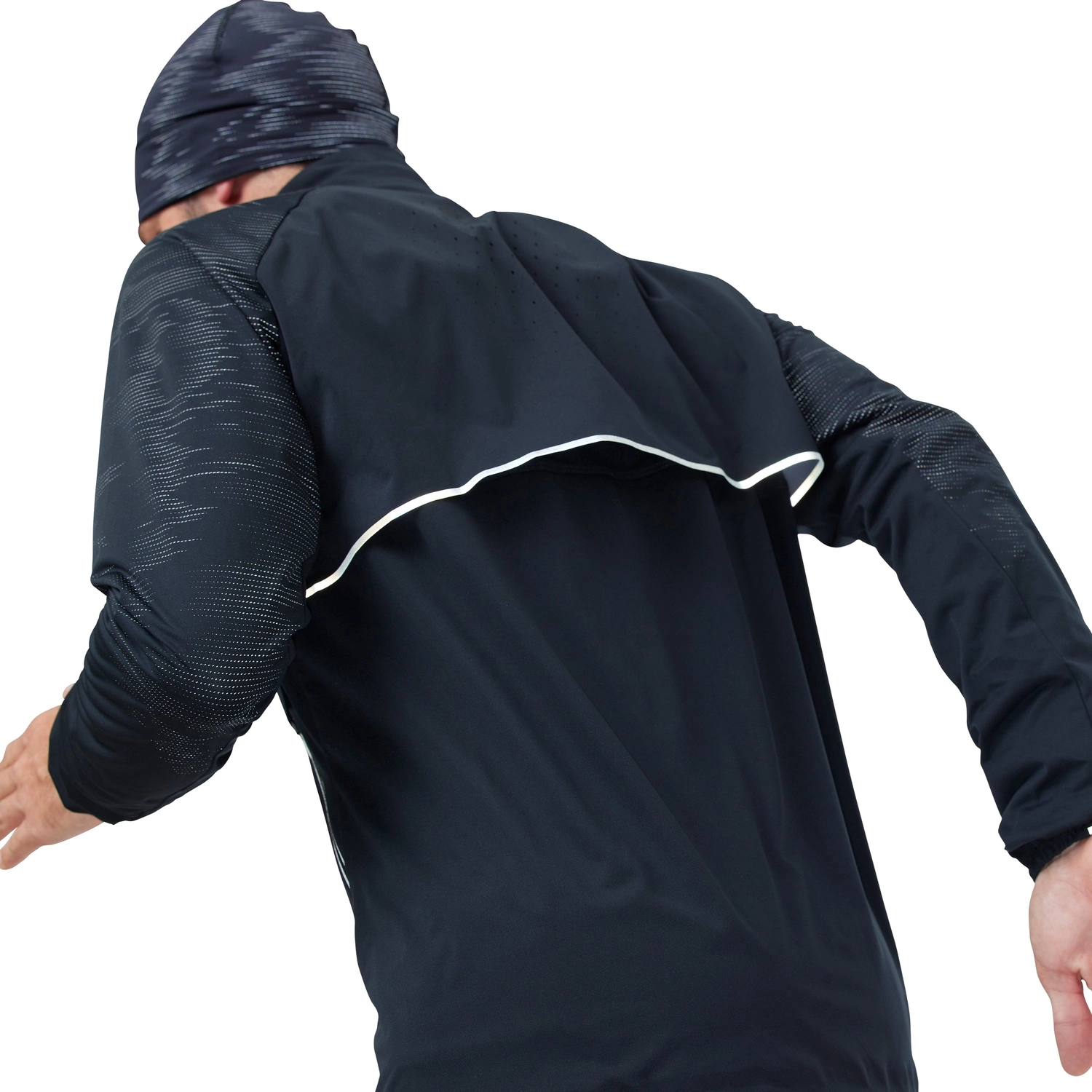 Hardloopjack Odlo Men Jacket Zeroweight Pro Warm Reflective Black 10 Hardloopjack Odlo Men Jacket Zeroweight Pro Warm Reflective Black - Afbeelding 8