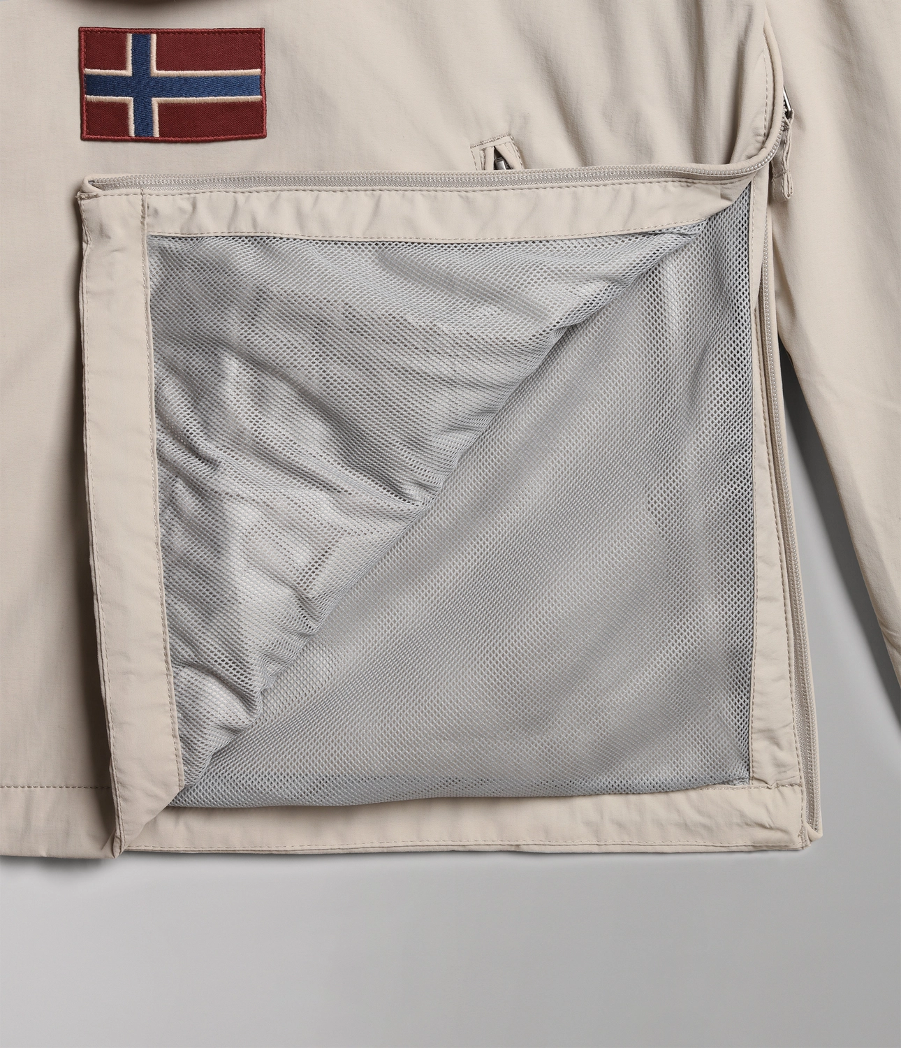 Jas Napapijri Men Rainforest Summer Pocket 3 Humus Beige 10 Jas Napapijri Men Rainforest Summer Pocket 3 Humus Beige - Afbeelding 8