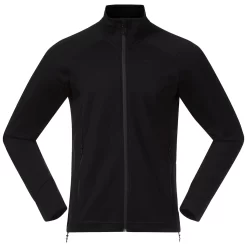 Vest Bergans Men Ulstein Wool Jacket Black