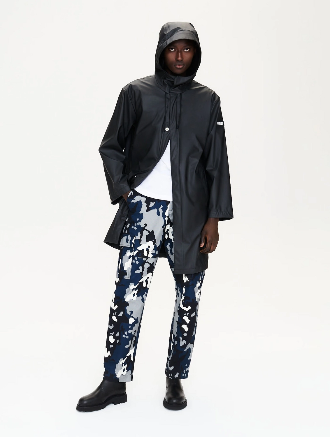 Jas Aigle Men AIW22MOUT012 Noir 4 Jas Aigle Men AIW22MOUT012 Noir - Afbeelding 2