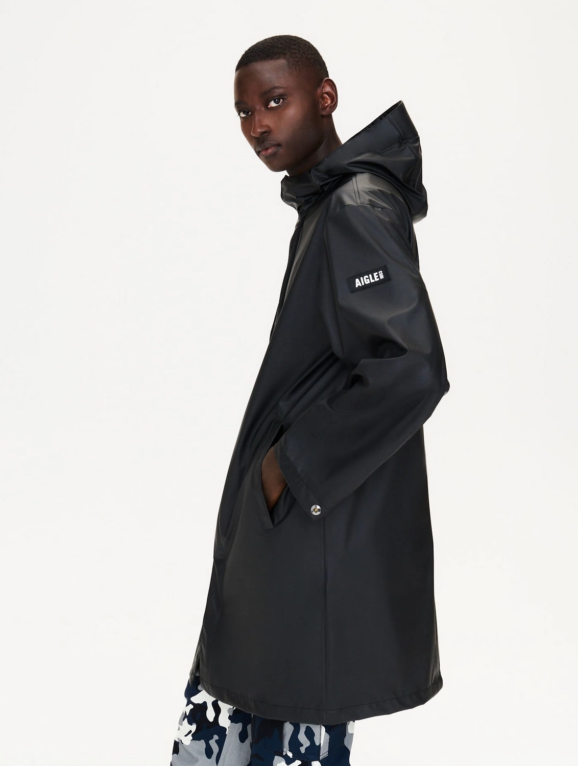 Jas Aigle Men AIW22MOUT012 Noir 6 Jas Aigle Men AIW22MOUT012 Noir - Afbeelding 4