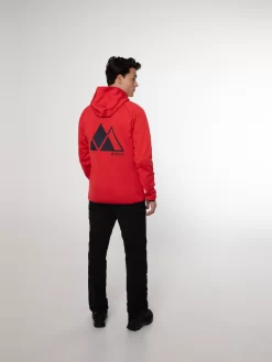 Vest Protest Men Acidil Full Zip Hoody Mars Red -ontdek een breed assortiment van outdoor kleding Acidil 3