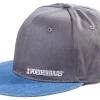 Pet Poederbaas Men Snapback Logo Donkergrijs Blauw -ontdek een breed assortiment van outdoor kleding CP01001