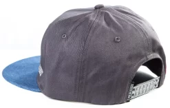 Pet Poederbaas Men Snapback Logo Donkergrijs Blauw -ontdek een breed assortiment van outdoor kleding CP01001 2