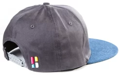 Pet Poederbaas Men Snapback Logo Donkergrijs Blauw -ontdek een breed assortiment van outdoor kleding CP01001 3