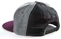 Pet Poederbaas Men Snapback Embleem Grijs Bordeauxrood -ontdek een breed assortiment van outdoor kleding CP01002 2