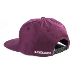 Pet Poederbaas Men Snapback Embleem Bordeauxrood -ontdek een breed assortiment van outdoor kleding CP01004 2