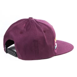 Pet Poederbaas Men Snapback Embleem Bordeauxrood -ontdek een breed assortiment van outdoor kleding CP01004 3