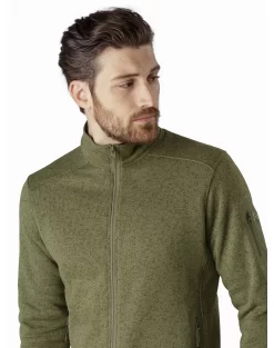 Vest Arc'teryx Men Covert Cardigan Black Heather -ontdek een breed assortiment van outdoor kleding Covert Cardigan Arbour Heather Collar