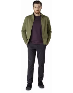 Vest Arc'teryx Men Covert Cardigan Black Heather -ontdek een breed assortiment van outdoor kleding Covert Cardigan Arbour Heather Full Body