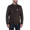 Vest Carhartt Men Dalton Full Zip Fleece Tarmac Heather