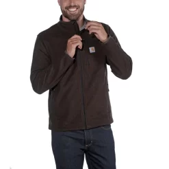 Vest Carhartt Men Dalton Full Zip Fleece Tarmac Heather -ontdek een breed assortiment van outdoor kleding Dalton20Tarmac3
