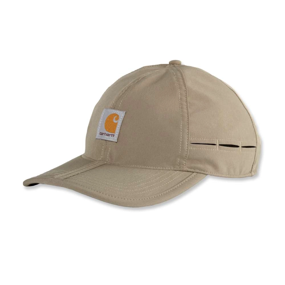 Pet Carhartt Men M Force Ext. Angler Packable Cap Desert 6 Pet Carhartt Men M Force Ext. Angler Packable Cap Desert - Afbeelding 4