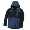 Jas Carhartt Men Force Hooded Jacket Dark Blue Navy