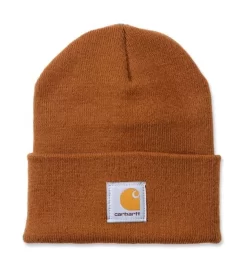 Muts Carhartt Men Acrylic Watch Hat Brown