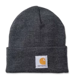 Muts Carhartt Men Acrylic Watch Hat Coal Heather