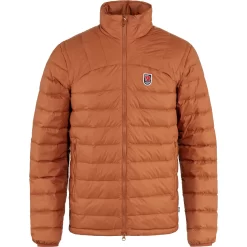 Jas Fjallraven Men Expedition Pack Down Jacket Terracotta Brown