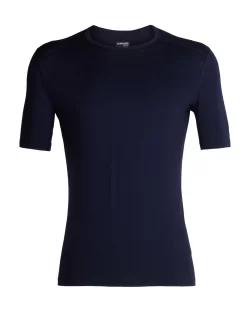 Ondershirt Icebreaker Mens 200 Oasis SS Crewe Midnight Navy
