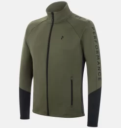 Jas Peak Performance Men Rider Mid Zip Jacket Forest Night Black -ontdek een breed assortiment van outdoor kleding G77877120 4 GHO .jpg.high res
