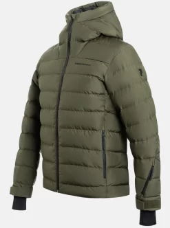 Ski Jas Peak Performance Men Down Ski Jacket Forest Night -ontdek een breed assortiment van outdoor kleding G78529050 4 GHO