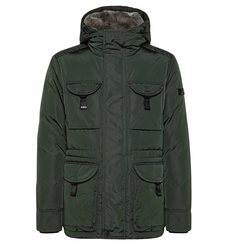 Jas Peuterey Men Aiptek NBE 03 Fur Dark Green 3 Jas Peuterey Men Aiptek NBE 03 Fur Dark Green