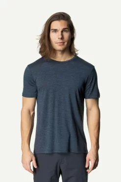 T-shirt Houdini Men Activist Tee Deep Sea Blue -ontdek een breed assortiment van outdoor kleding Ms Activist Tee Deep Sea Blue 237874 198 P F 2208 C low