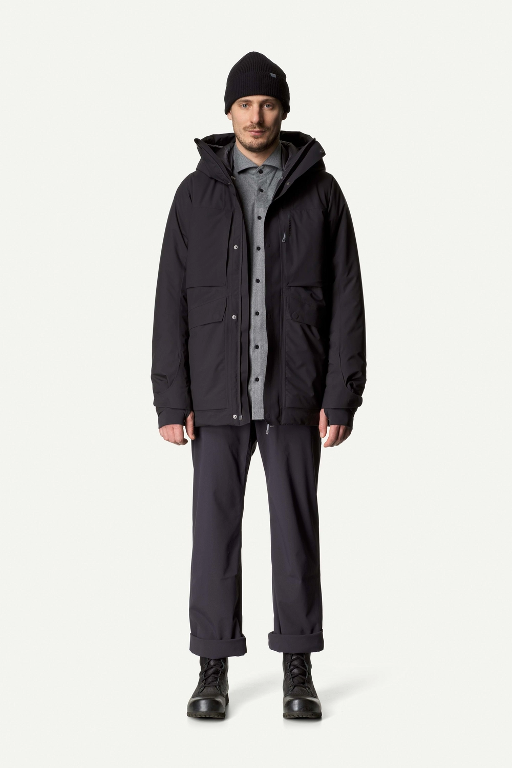 Jas Houdini Men Fall In Jacket True Black 8 Jas Houdini Men Fall In Jacket True Black - Afbeelding 6