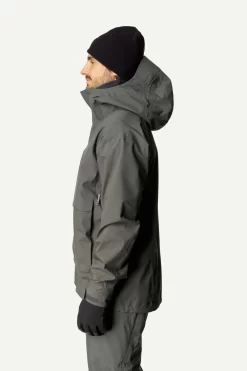 Ski Jas Houdini Men Rollercoaster Jacket Baremark Green -ontdek een breed assortiment van outdoor kleding Ms Rollercoaster Jacket Baremark Green 800060 174 P S 1505 C low