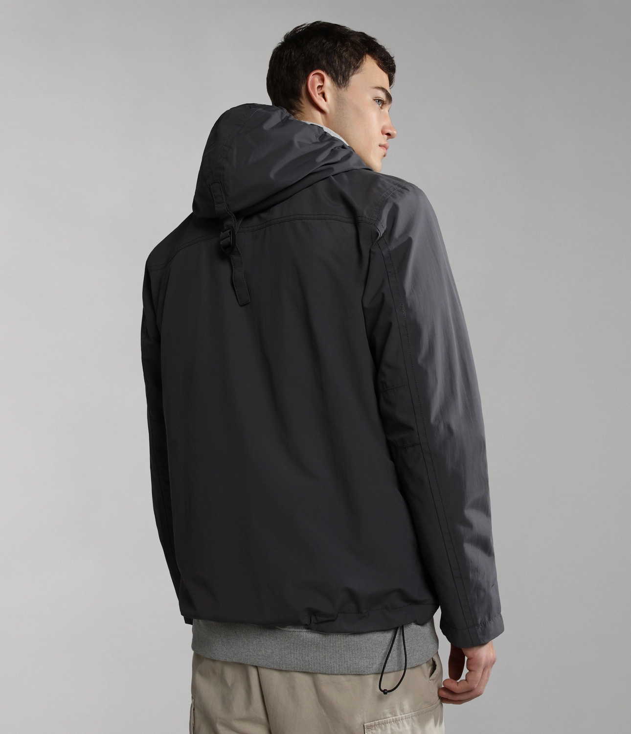 Jas Napapijri Men Rainforest Summer Pocket 3 Dark Grey Solid 8 Jas Napapijri Men Rainforest Summer Pocket 3 Dark Grey Solid - Afbeelding 6