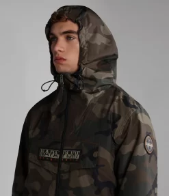 Jas Napapijri Men Rainforest Summer OP AOP Fantasy -ontdek een breed assortiment van outdoor kleding NA4H2PF84 ALT3