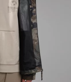 Jas Napapijri Men Rainforest Summer OP AOP Fantasy -ontdek een breed assortiment van outdoor kleding NA4H2PF84 ALT4