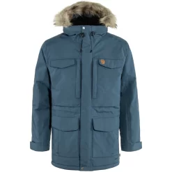 Jas Fjallraven Men Nuuk Parka Mountain Blue