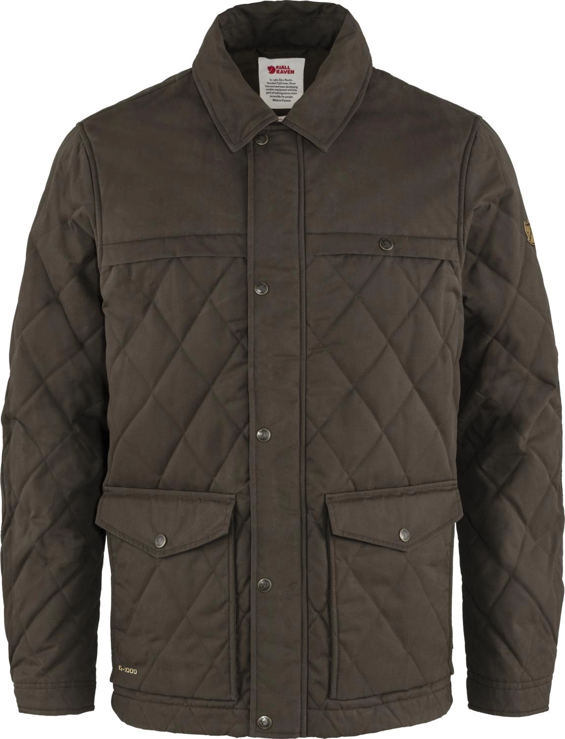 Fjallraven Jas Fjällräven Men Övik Wool Padded Jacket M Dark Olive 3 Fjallraven Jas Fjällräven Men Övik Wool Padded Jacket M Dark Olive