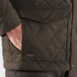 Fjallraven Jas Fjällräven Men Övik Wool Padded Jacket M Dark Olive 16 Fjallraven Jas Fjällräven Men Övik Wool Padded Jacket M Dark Olive -ontdek een breed assortiment van outdoor kleding Ovik Wool Padded Jacket M 84127 633 H DETAIL FJR