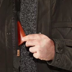 Fjallraven Jas Fjällräven Men Övik Wool Padded Jacket M Dark Olive 18 Fjallraven Jas Fjällräven Men Övik Wool Padded Jacket M Dark Olive -ontdek een breed assortiment van outdoor kleding Ovik Wool Padded Jacket M 84127 633 J DETAIL FJR