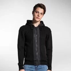 Vest Peuterey Men Foch Black -ontdek een breed assortiment van outdoor kleding Peuterey Man Topwear Tricotsweatshirt Black PEU329799011931NER 3 unq18762